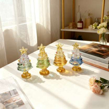 迷你玻璃聖誕樹