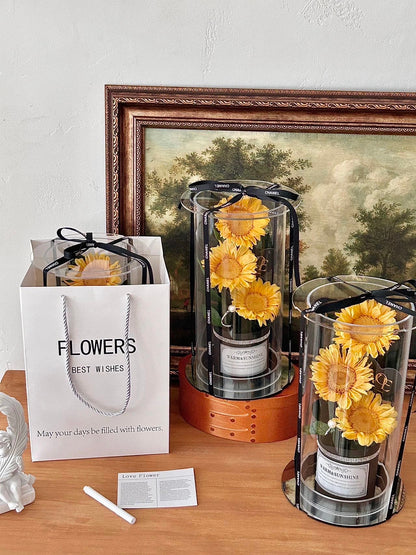 Sunflower Preserved Flower Gift Box 保鮮花向日葵禮盒